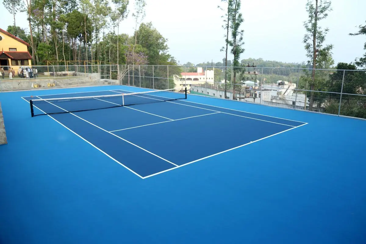 Yercaud Club tennis court